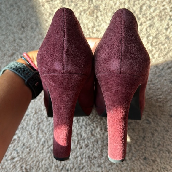 5/48 Merlot colored pumps size 39 - Picture 4 of 12